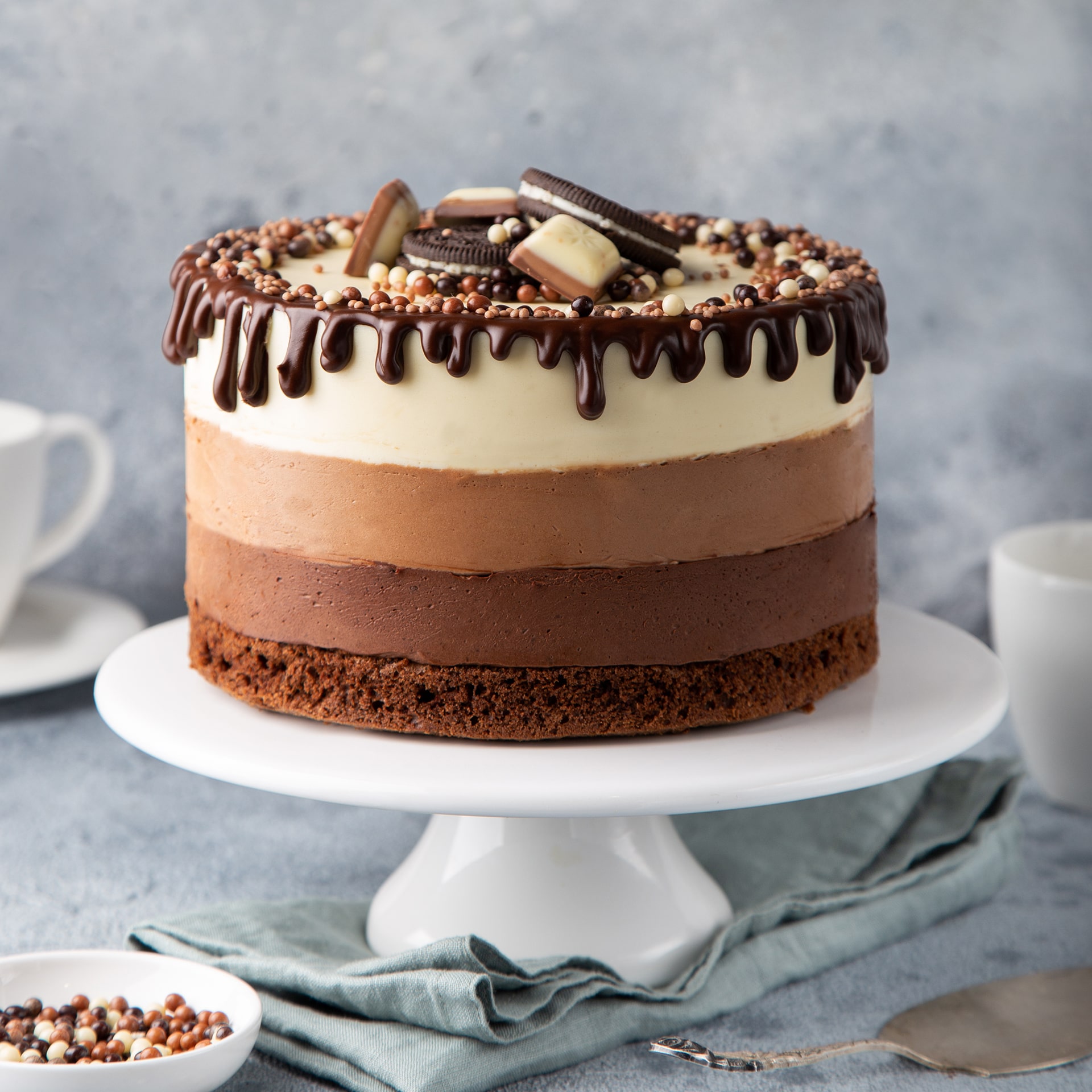 Choco-layered cake